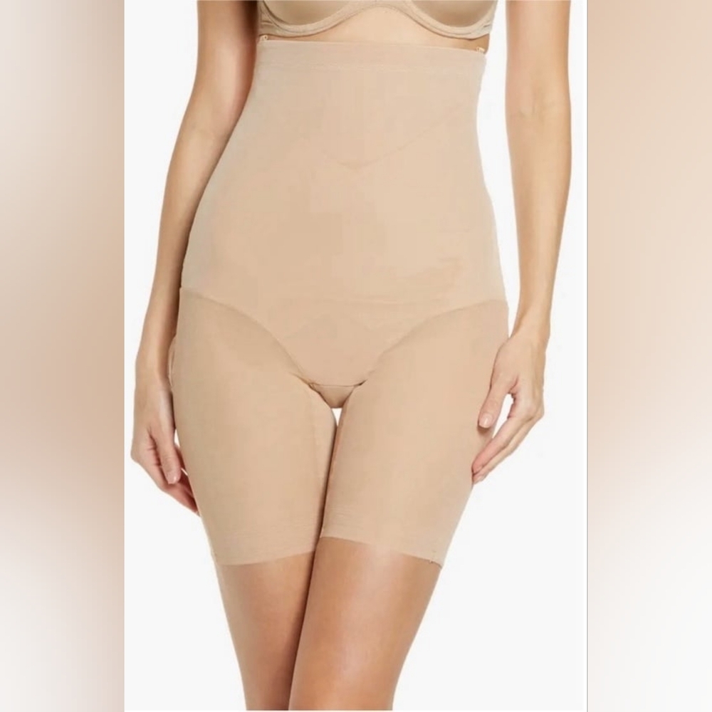 Honeylove Super Power Shapewear Shorts - Tan Size S